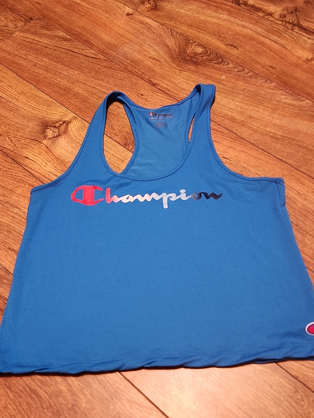 ❤️3 For 10.❤️Champion Women’s Blue Racerback Tank Top